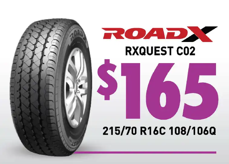 Tyre - RoadX Rxquest C02 215/70 R16C 108/106Q