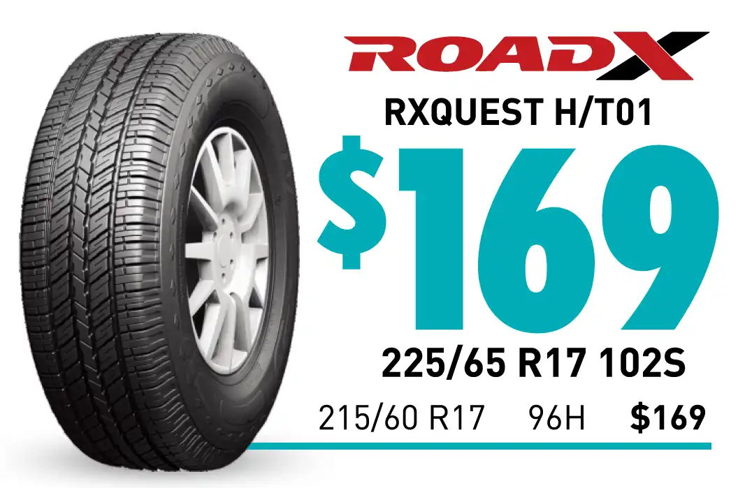 Tyre - RoadX Rxquest H/T01 225/65 R17 102S