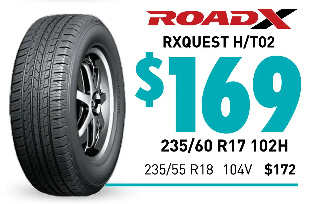 Tyre - RoadX Rxquest H/T02 235/60 R17 102H