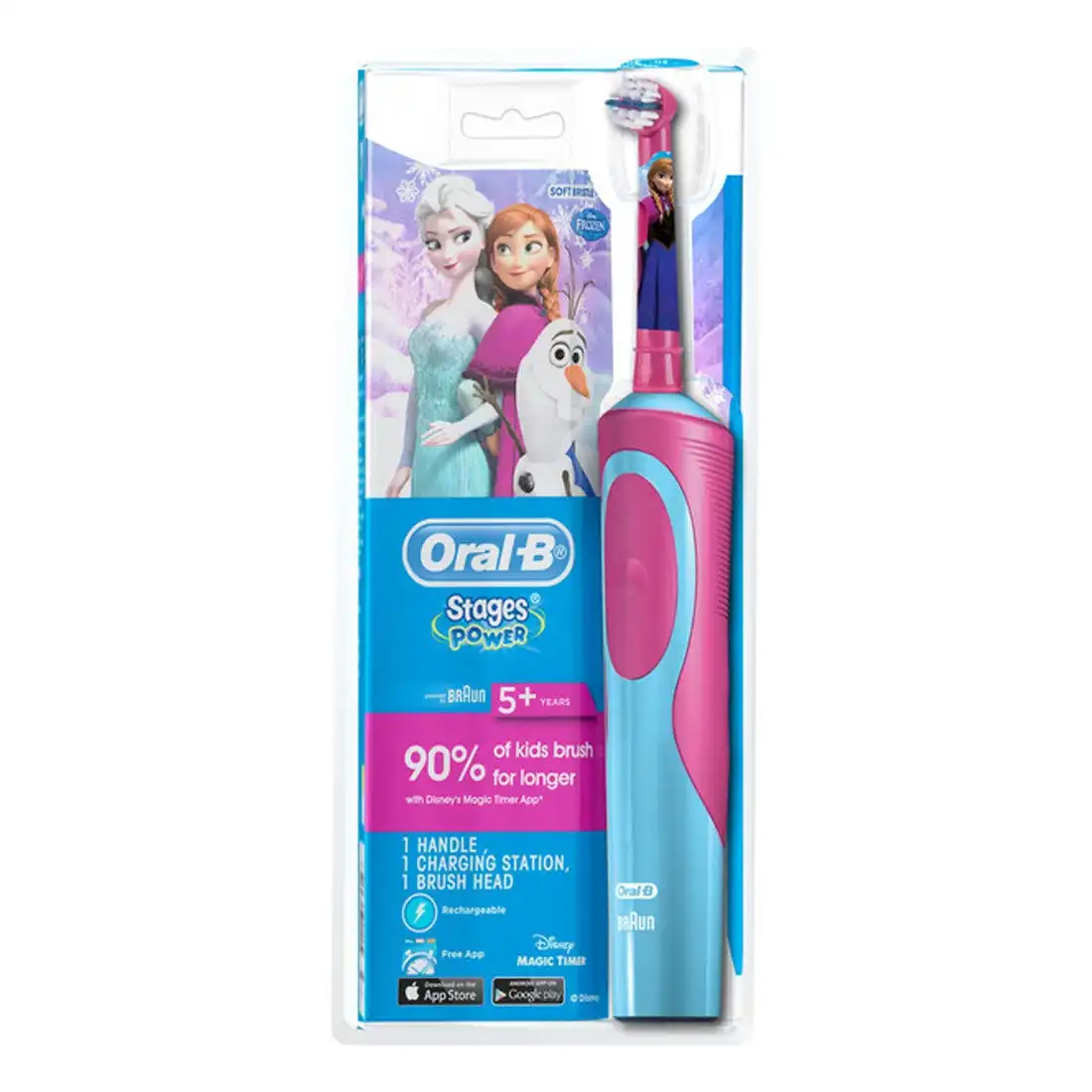 Oral-B Vitality Kids Power Electric Toothbrush - Frozen