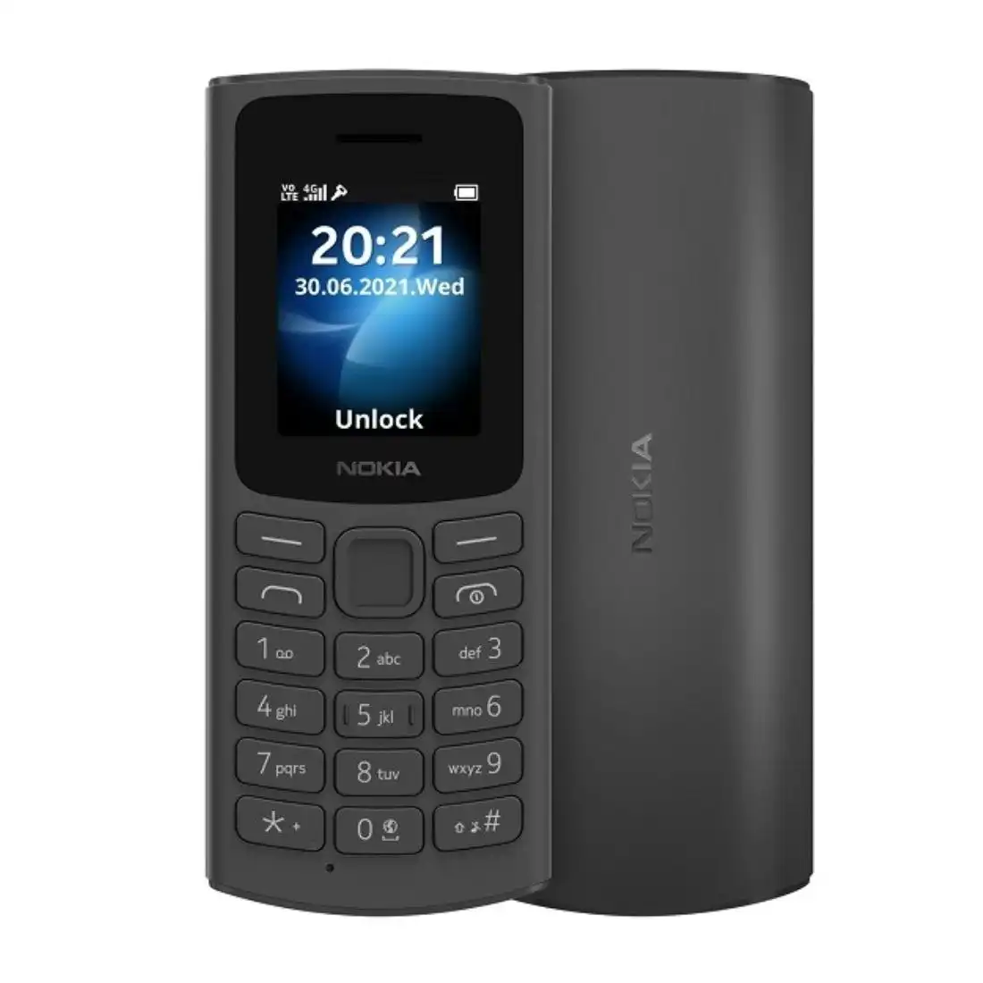 Nokia 105 4G 2023 (Dual Sim, 1.8'',  32GB, Feature Phone)