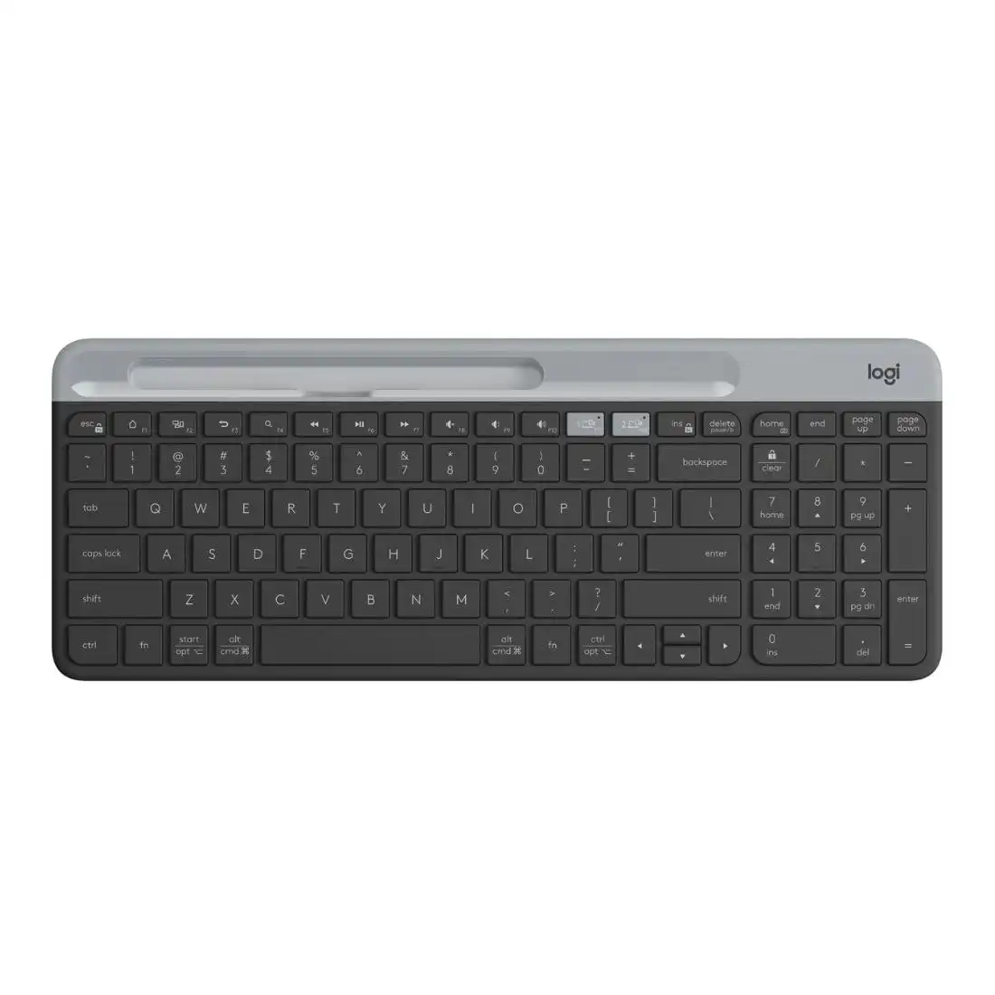 Logitech K580 Slim Multi-Device Wireless Keyboard - Graphite