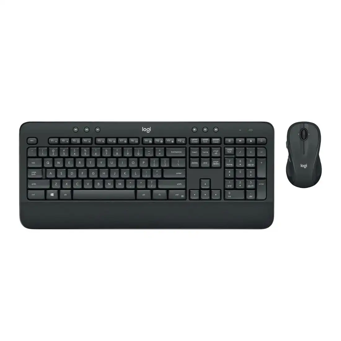 Logitech MK545 Advanced Wireless Keyboard and Mouse Combo - Black