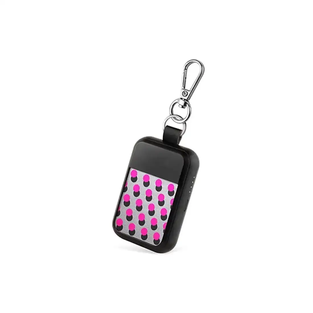 Wipop Keywi Two Wireless Keyring Charger Mini Power Bank - Abstract Dots