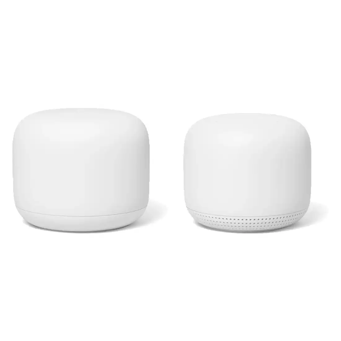 Google Nest WiFi Home Mesh Router 2 Pack GA00822 - 1 Base Unit and 1 Wifi Points Unit