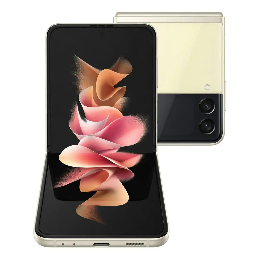 Samsung Galaxy Z Flip3 5G 128GB Cream [Refurbished] - Excellent