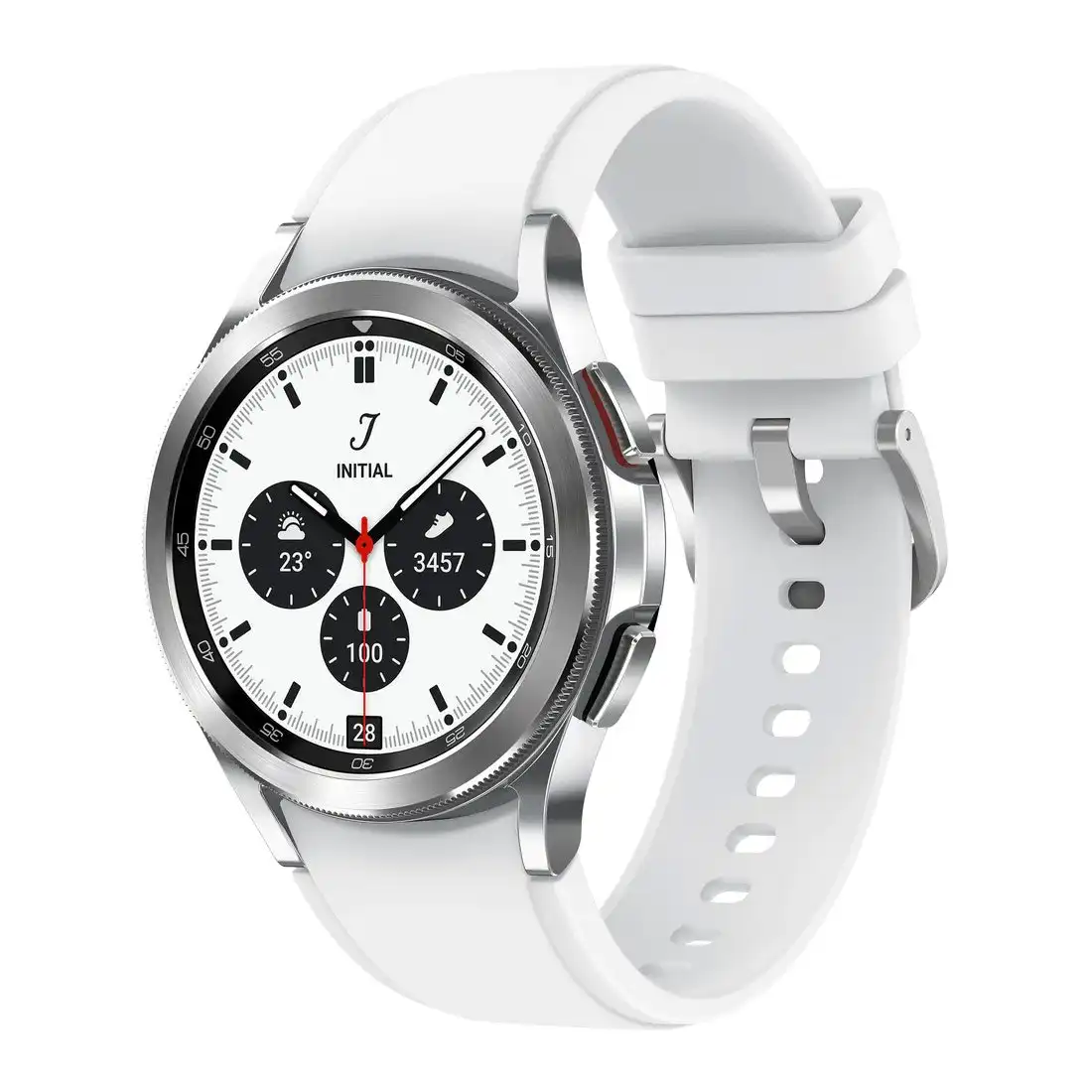 Samsung Galaxy Watch 4 Classic LTE 42mm Silver [Refurbished] - Excellent