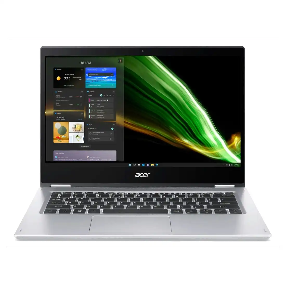 Acer Spin 1 (14'', Celeron-N4500, 128GB/4GB) 2 in 1 Notebook Silver [Refurbished] - As New