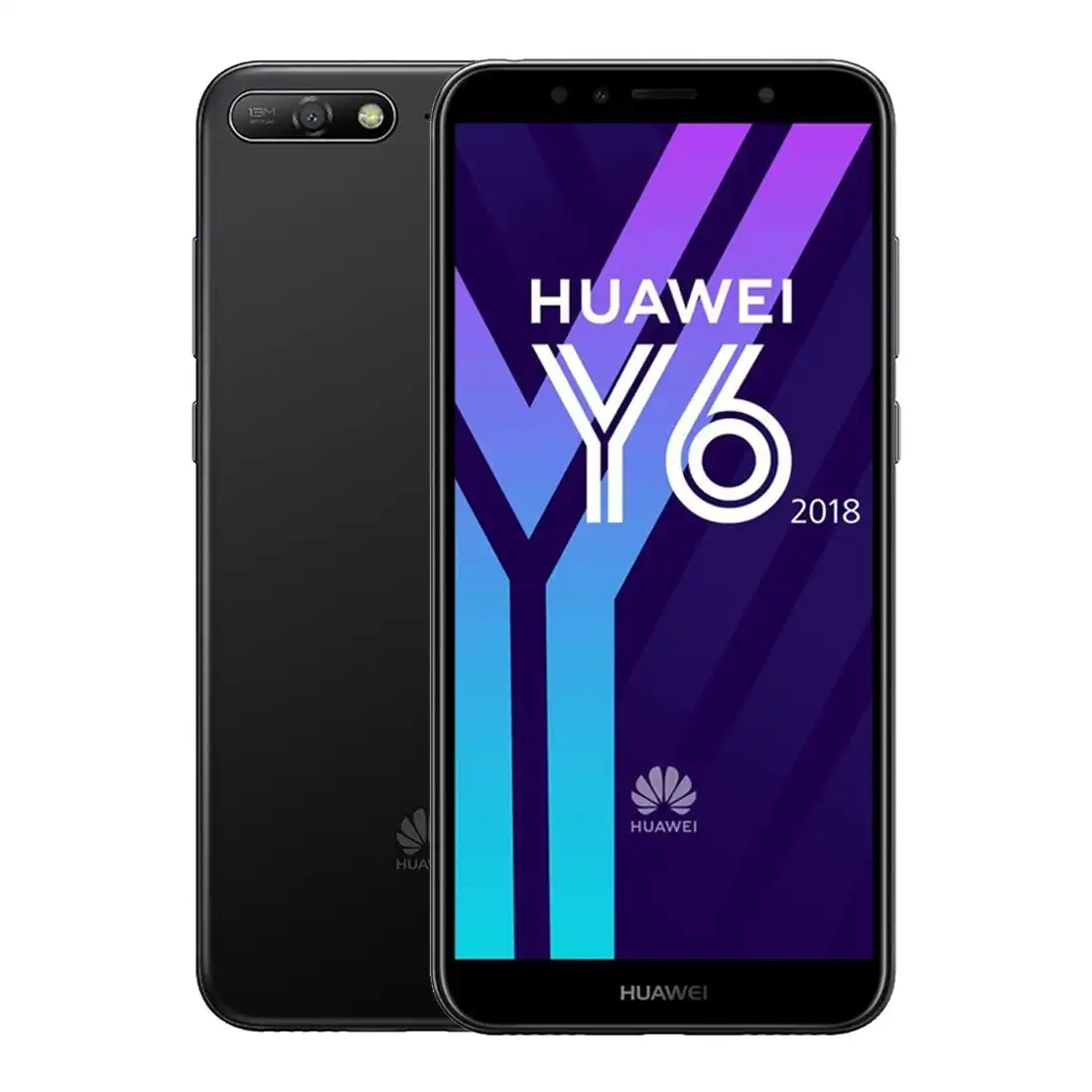 Huawei Y6 (16GB/2GB, Locked to Optus) - Black [Refurbished] - Excellent