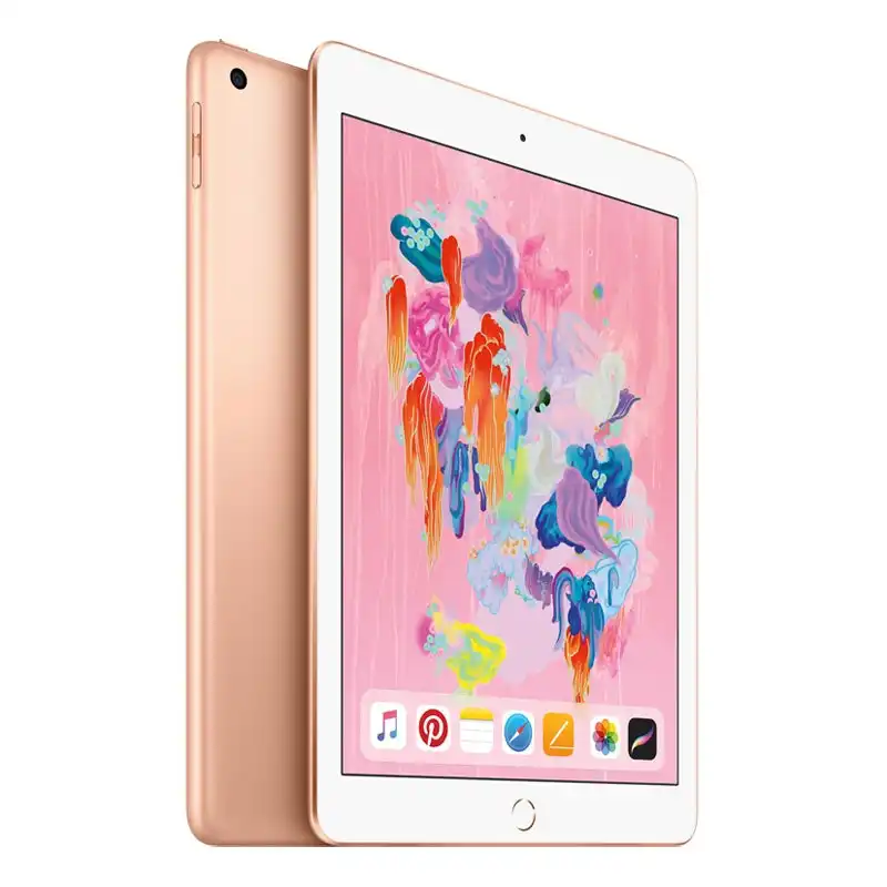 Apple iPad (Gen 6th,  9.7'') Wi-Fi + Cellular 128GB Gold [Refurbished] - Excellent