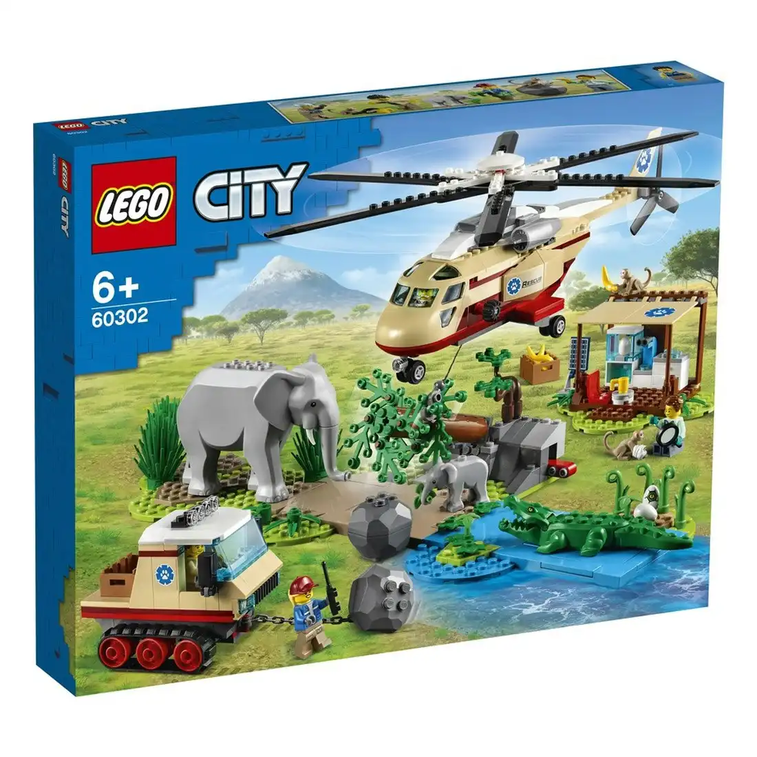LEGO City Wildlife Rescue Operation Vet Clinic Set (60302)