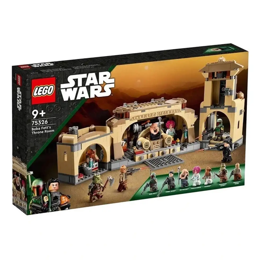 LEGO Star Wars Boba Fett's Throne Room Buildable Toy (75326)