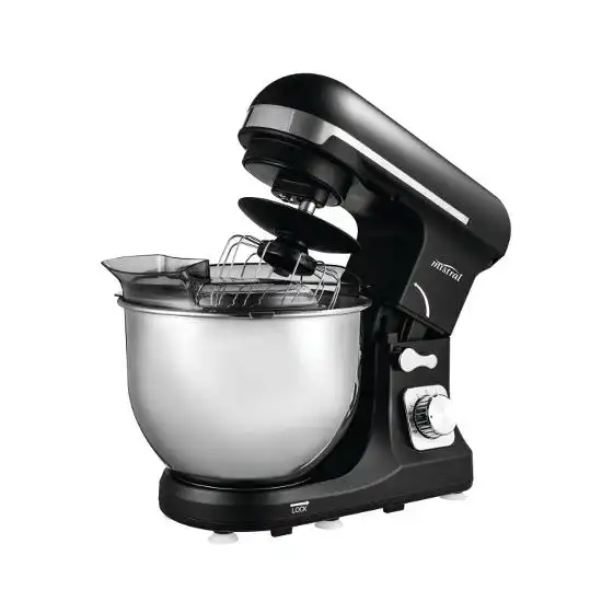 Mistral Stand Mixer Black Stainless Steel