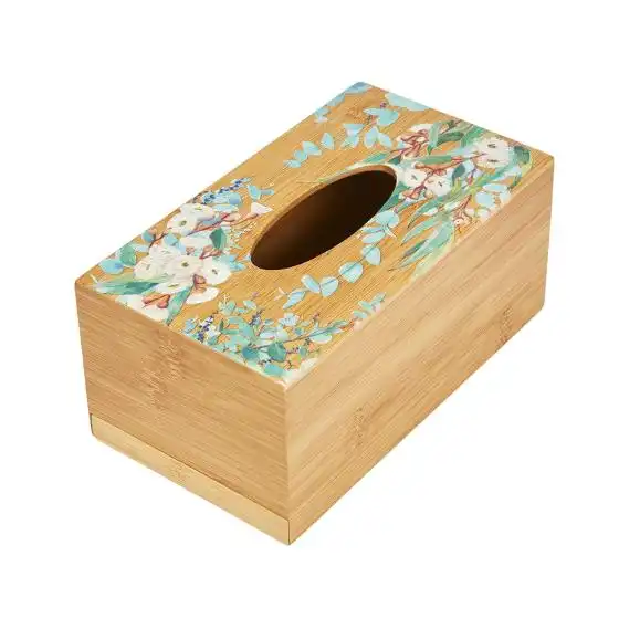 Carmel Slater Bamboo Tissue Box Cover