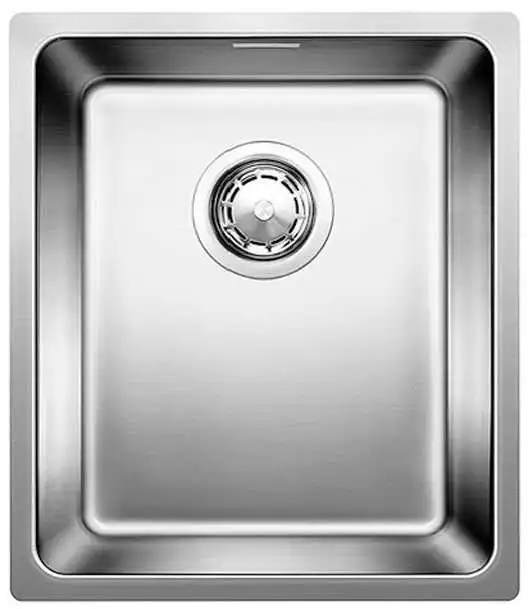 Blanco 25L Single Bowl Inset/Flushmount Sink With Overflow ANDANO340IFNK5 526892