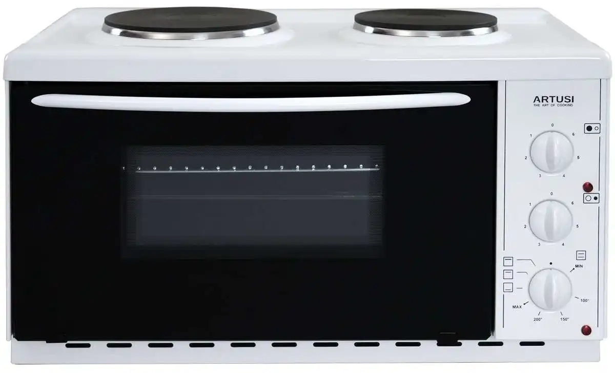 Artusi 22L Vulcan Benchtop Oven with Cooktop AOMK1