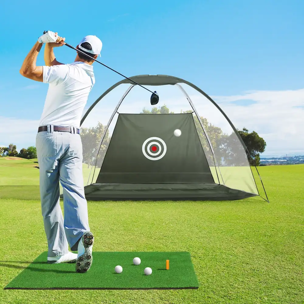 Everfit Golf Practice Net And Training Mat