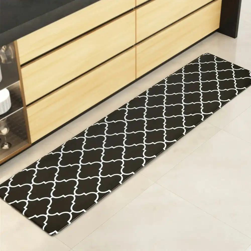 Artiss Kitchen Mat Non-slip 45 x 180 PVC Anti Fatigue Floor Rug Home Carpet Gina