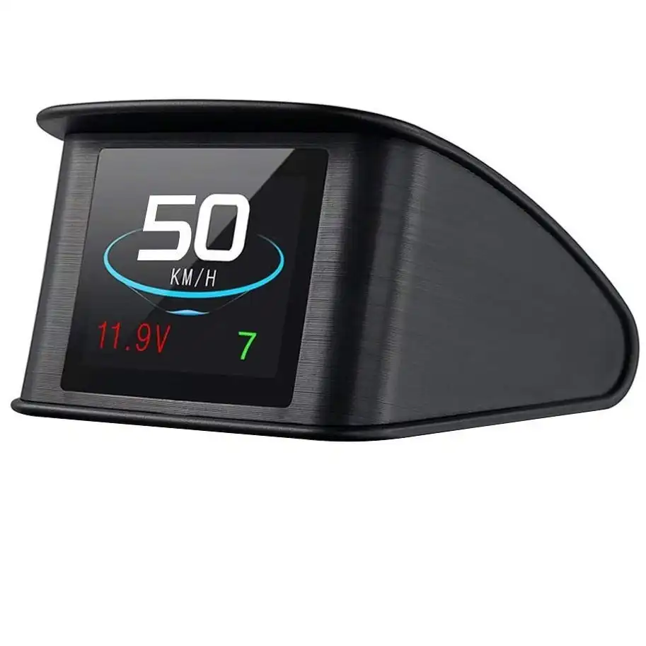 TIMPROVE T600 Universal Car HUD Head Up Display Digital GPS Speedometer with Speedup Test Brake Test Overspeed Alarm TFT LCD Display for All Vehicle