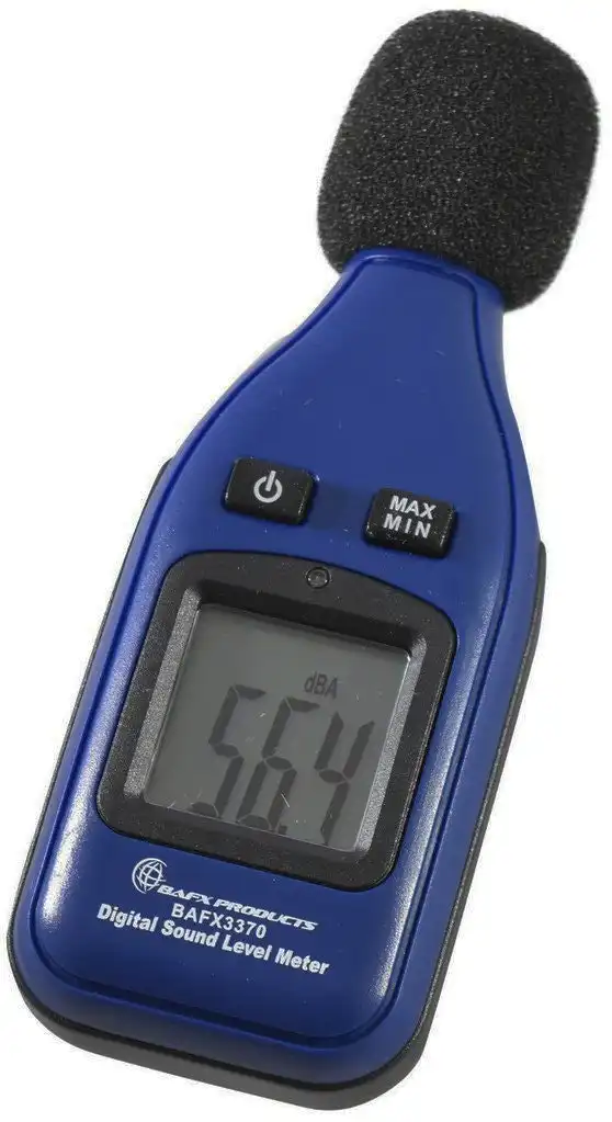 BAFX Products - SPL - Decibel Meter/Sound Level Reader / 30-130dBA Range (Standard)