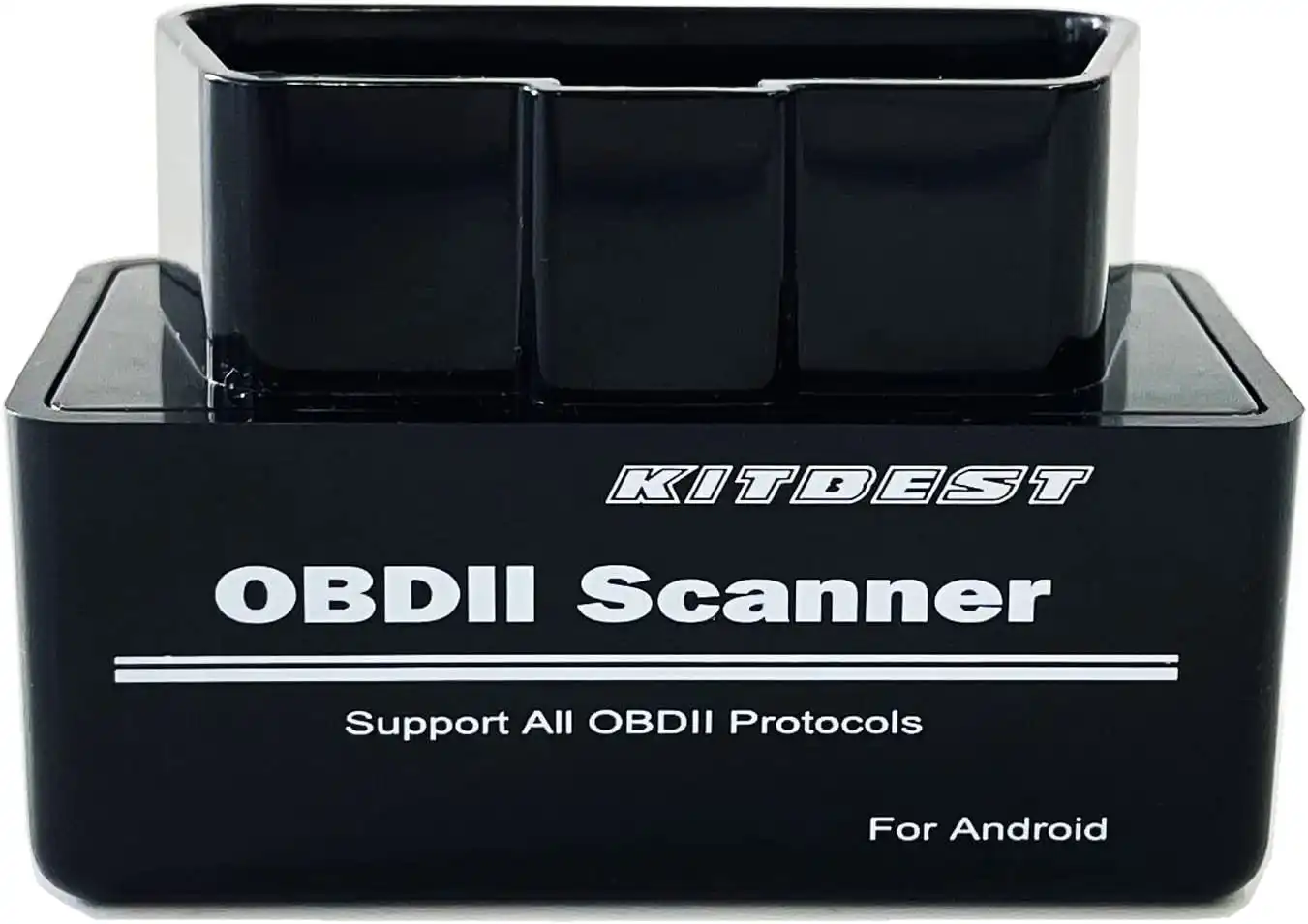 Kitbest Mini OBD2 Scanner Bluetooth for Android, Bluetooth OBD OBDII Car Scan Tool Auto Check Engine Light Code Reader
