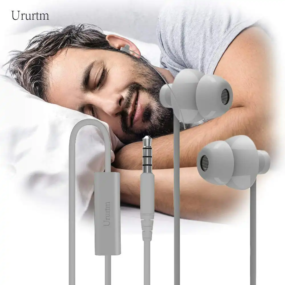 Sleep Soundproof Earbuds Headphones, Noise Isolating Soft Earbuds for Sleeping, Nighttime, Insomnia, Side Sleeper, Snoring, Travel, Meditation & Relax