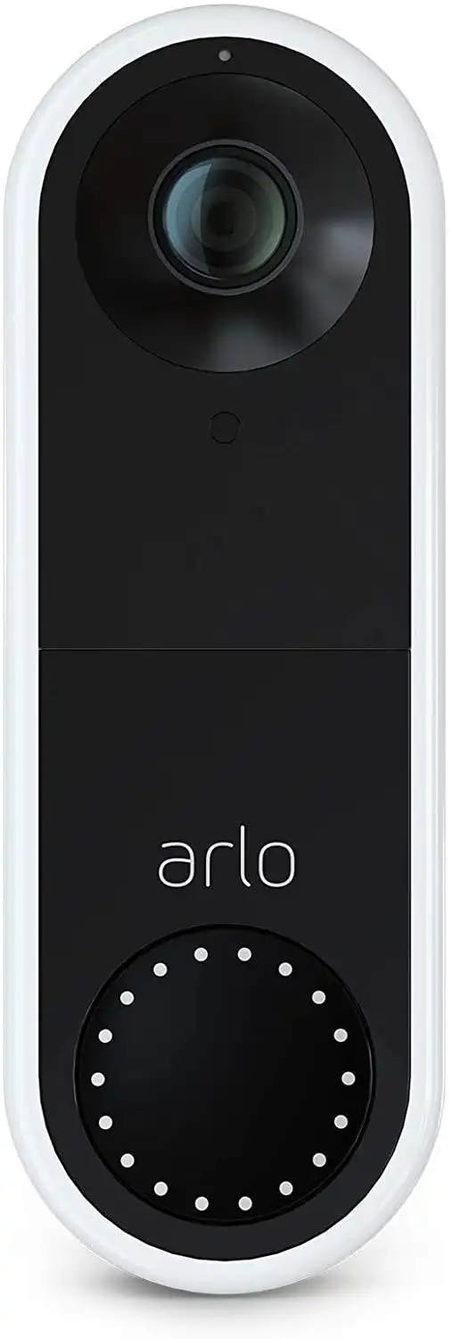 Arlo Video Doorbell | HD Video Quality, 2-Way Audio, Package Detection | Motion Detection and Alerts | Built-in Siren | Night Vision | Easy Installati