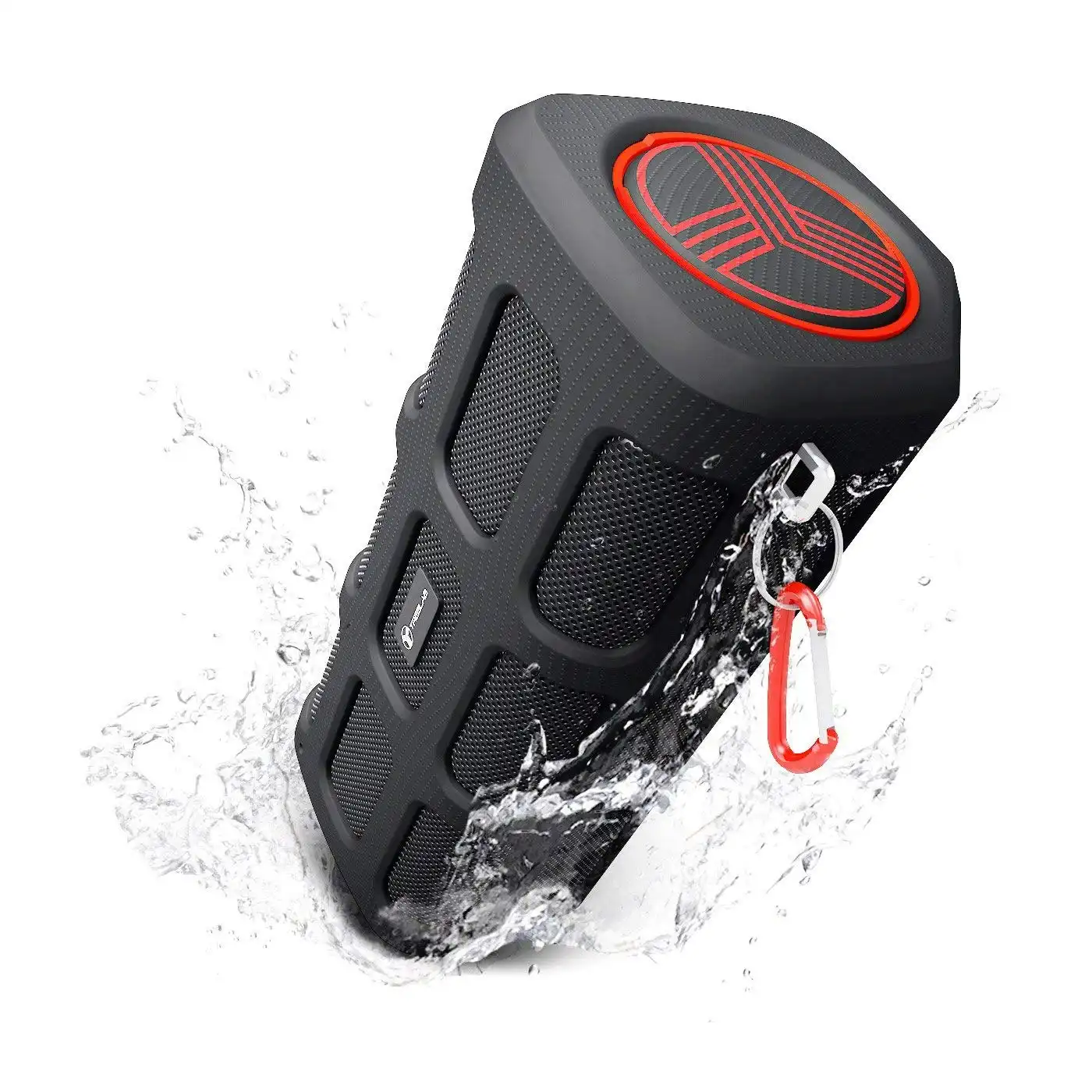 TREBLAB FX100 - Extreme Bluetooth Speaker - Loud, Rugged for Outdoors, Shockproof, Water Resistant IPX4, Built-in 7000mAh Power Bank