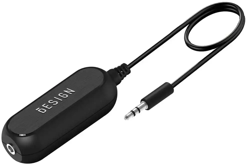 Besign Ground Loop Noise Isolator for Car Audio/Home Stereo System with 3.5mm Audio Cable