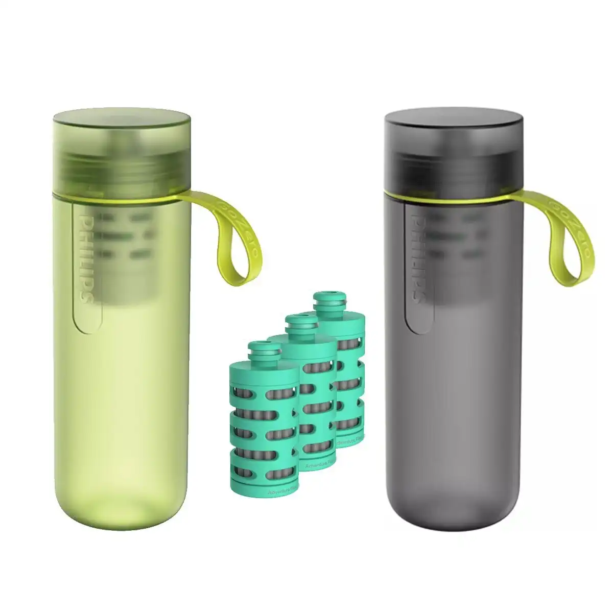 Philips GoZero Filtered Bottles and Filters Pack