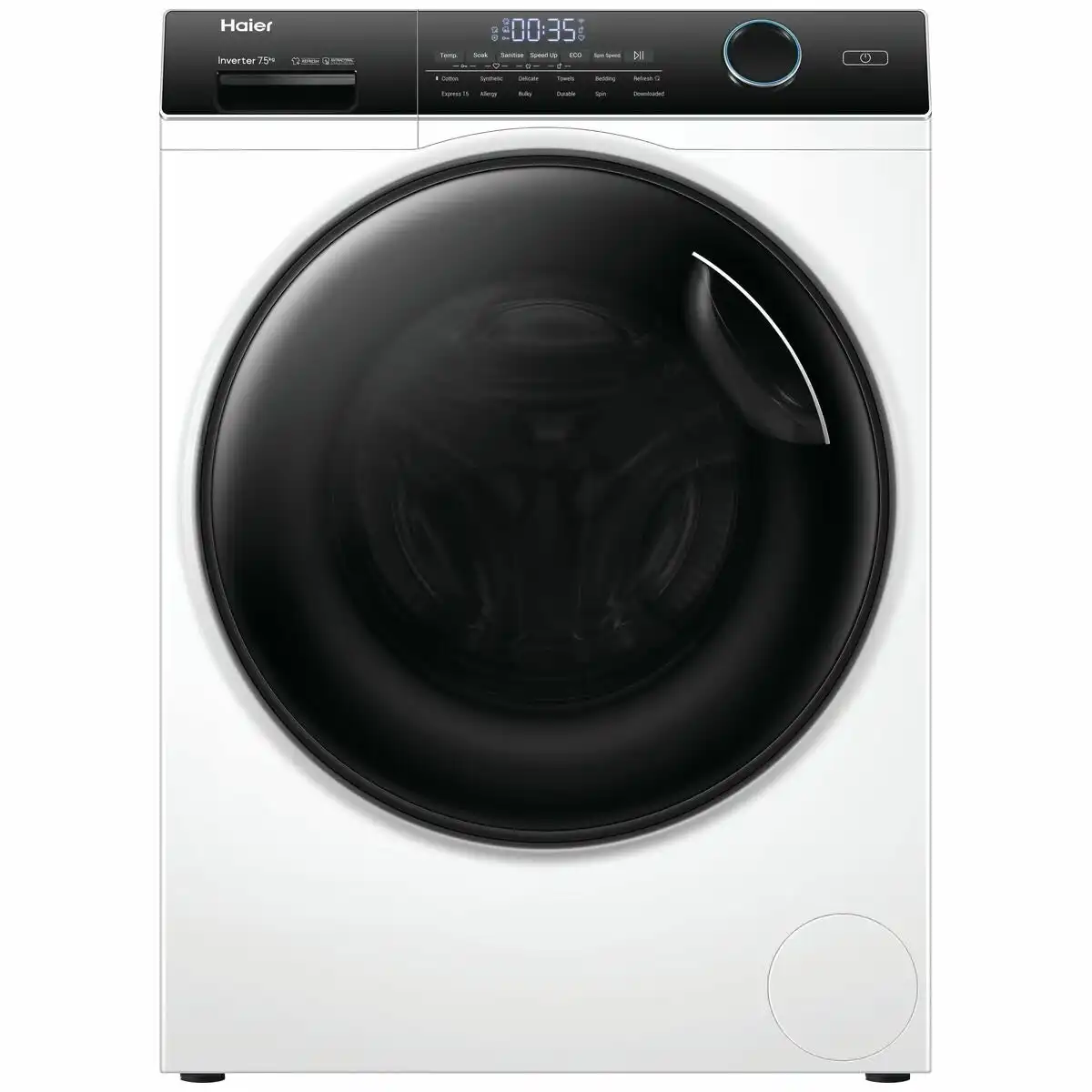 Haier 7.5kg Front Load Washer with Steam