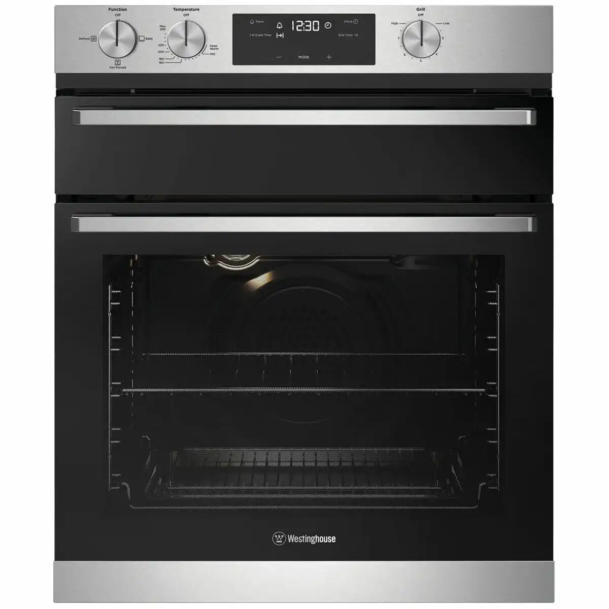 Westinghouse 60cm Built-In LPG Gas Oven with Separate Electric Grill