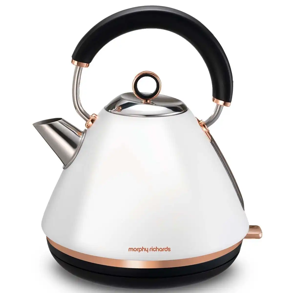 Morphy Richards Ascend Traditional Pyramid Kettle White