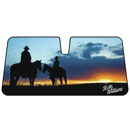 R.M.Williams Outback Sunset Front Sunshade Licensed - WSRM20SST