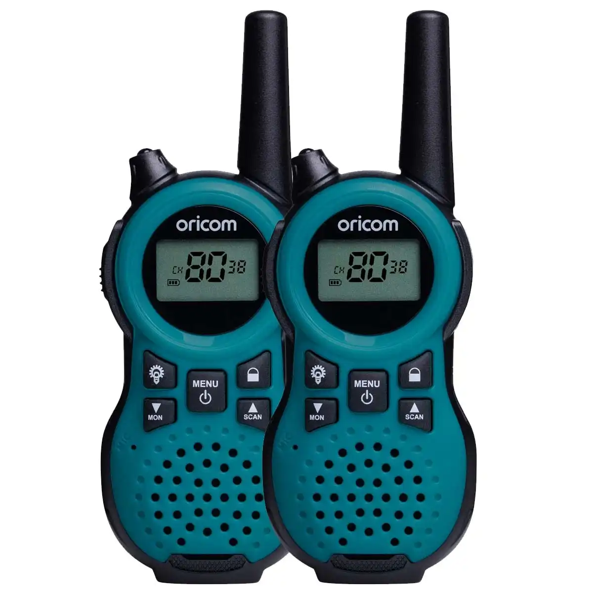 Oricom PMR795 1 Watt Handheld UHF CB Radio Twin Pack