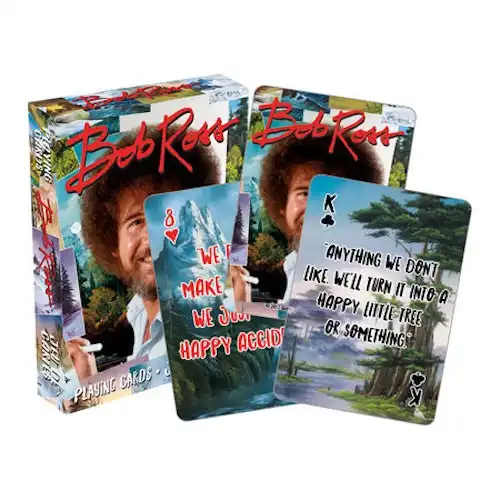Bob Ross Quotes Playing Cards