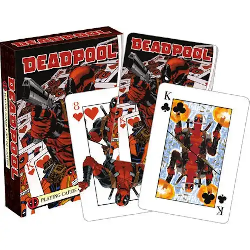 Marvel - Deadpool Mirror Playing Cards
