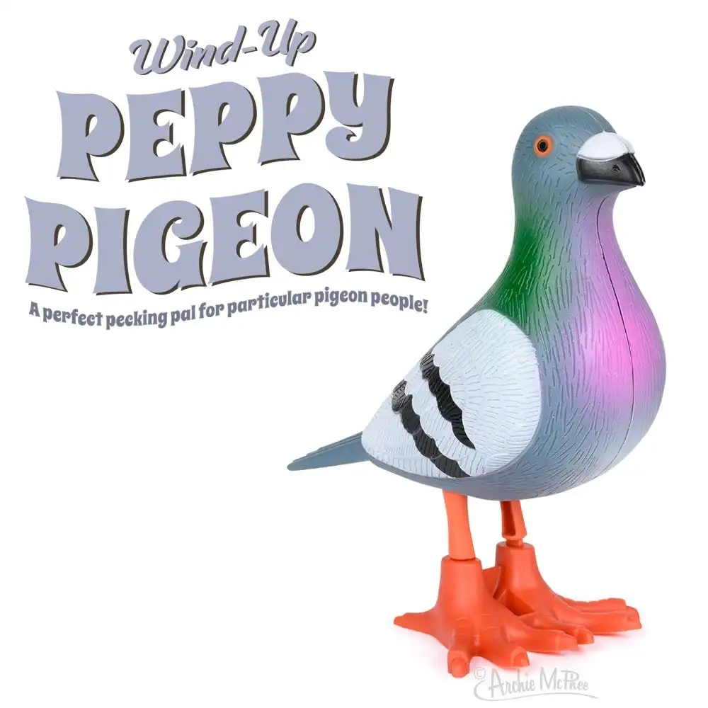 Archie Mcphee - Wind-Up Peppy Pigeon