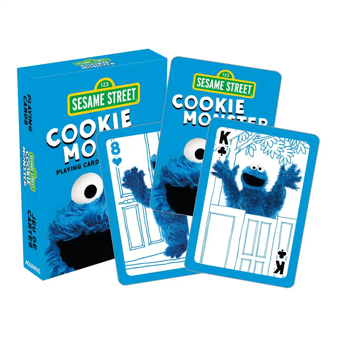 Sesame Street - Cookie Monster Playing Cards