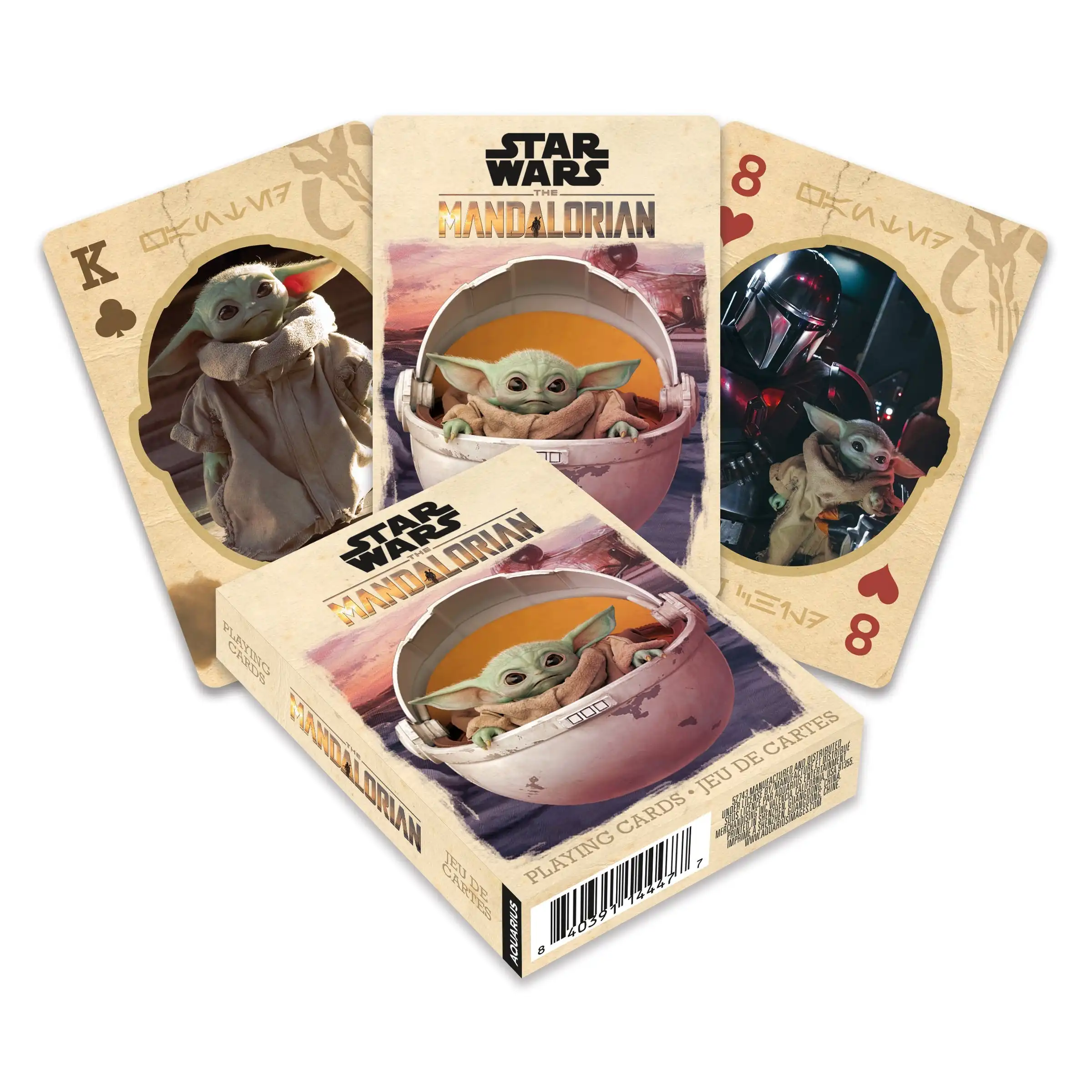 Star Wars The Mandalorian - The Child Playing Cards