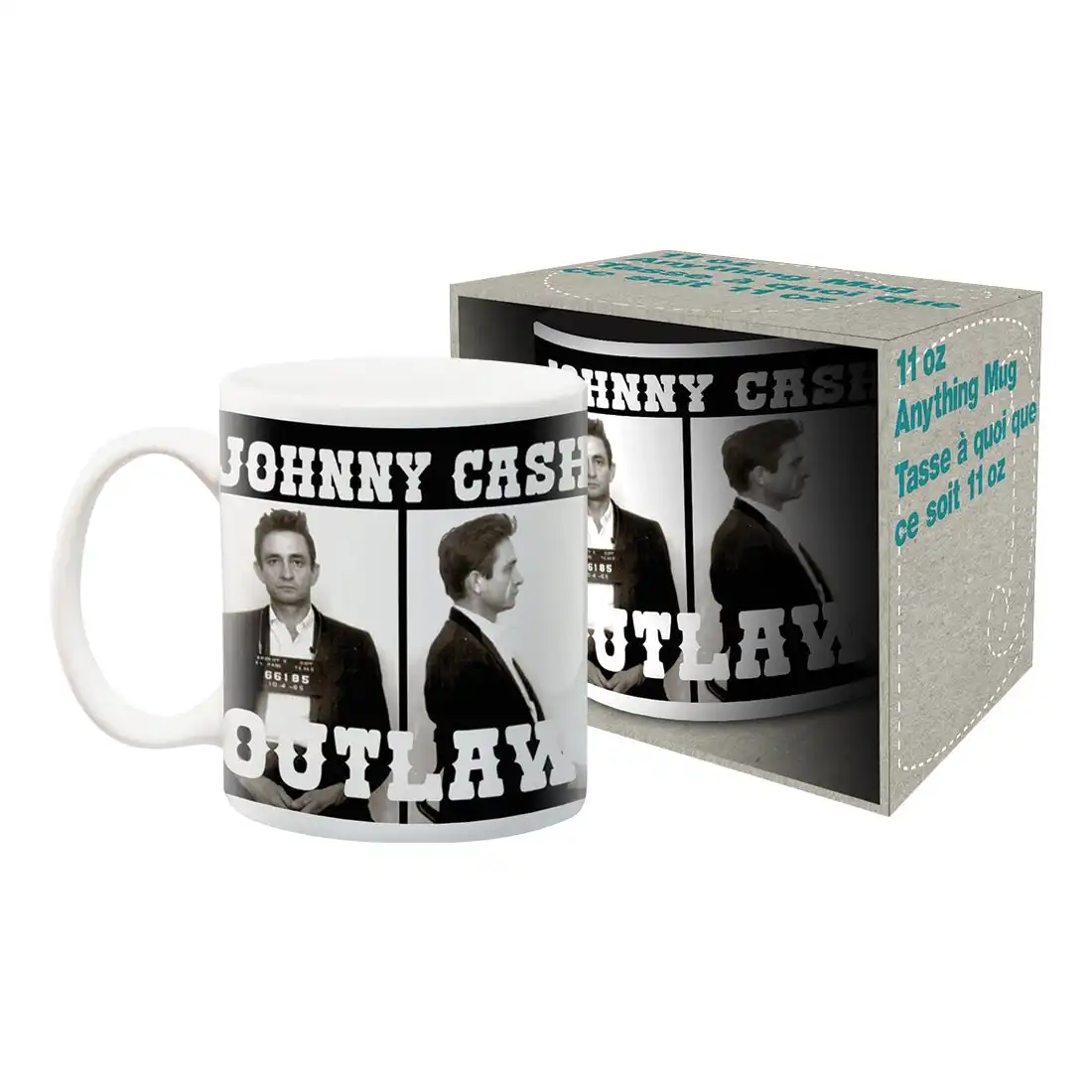 Johnny Cash - Outlaw Ceramic Mug