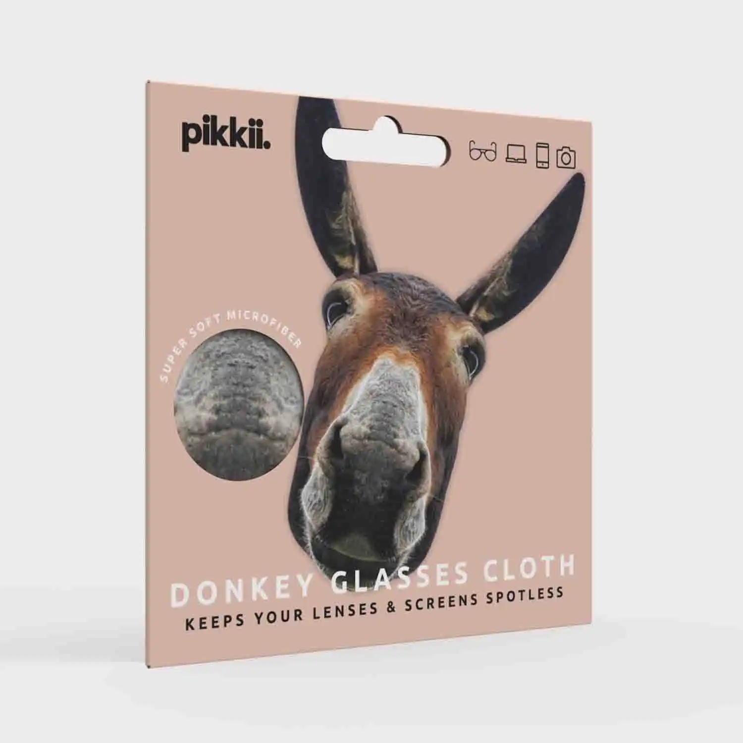Fun Micofiber Cloth - Donkey