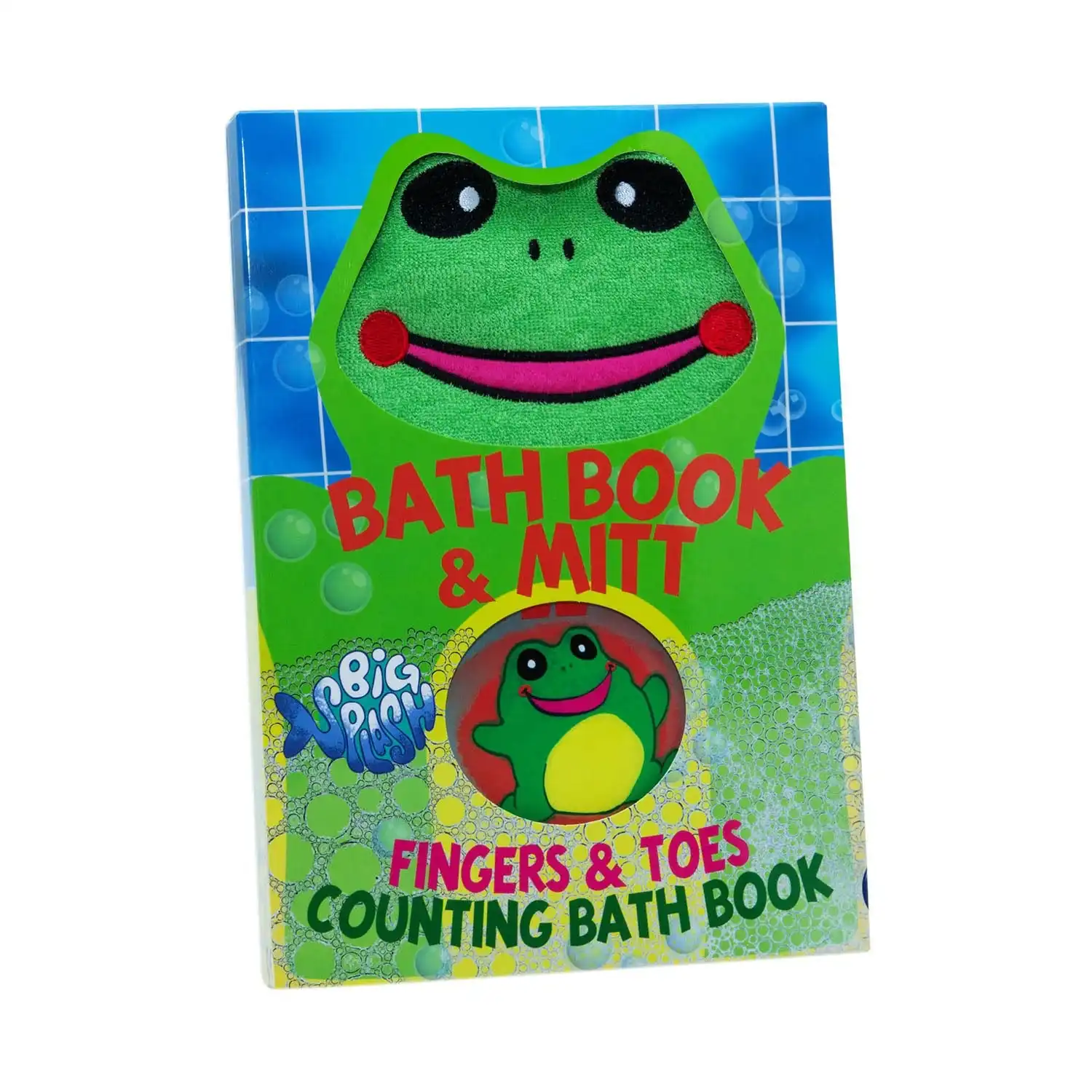 Bath Book & Mitt - Frog
