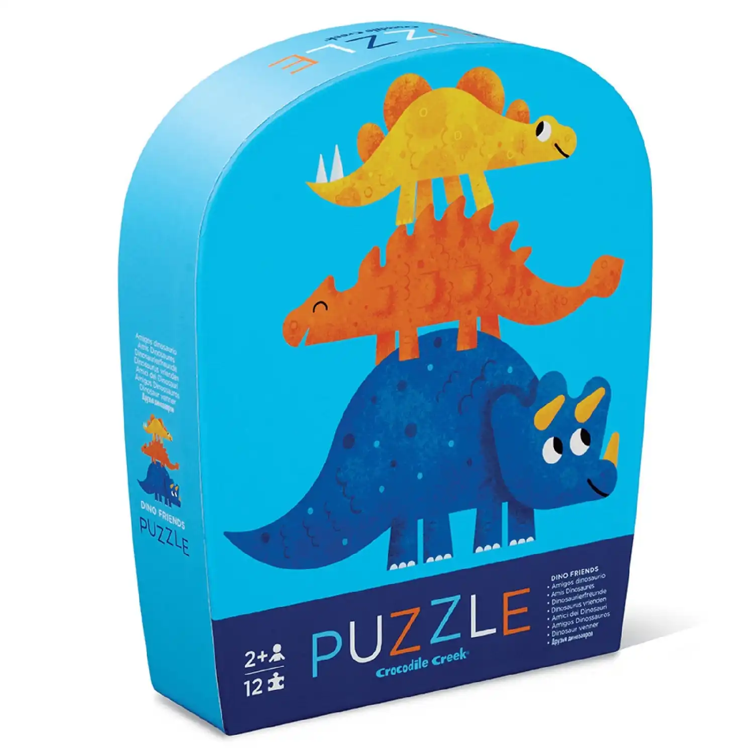 Mini Puzzle 12 Piece - Dino Friends