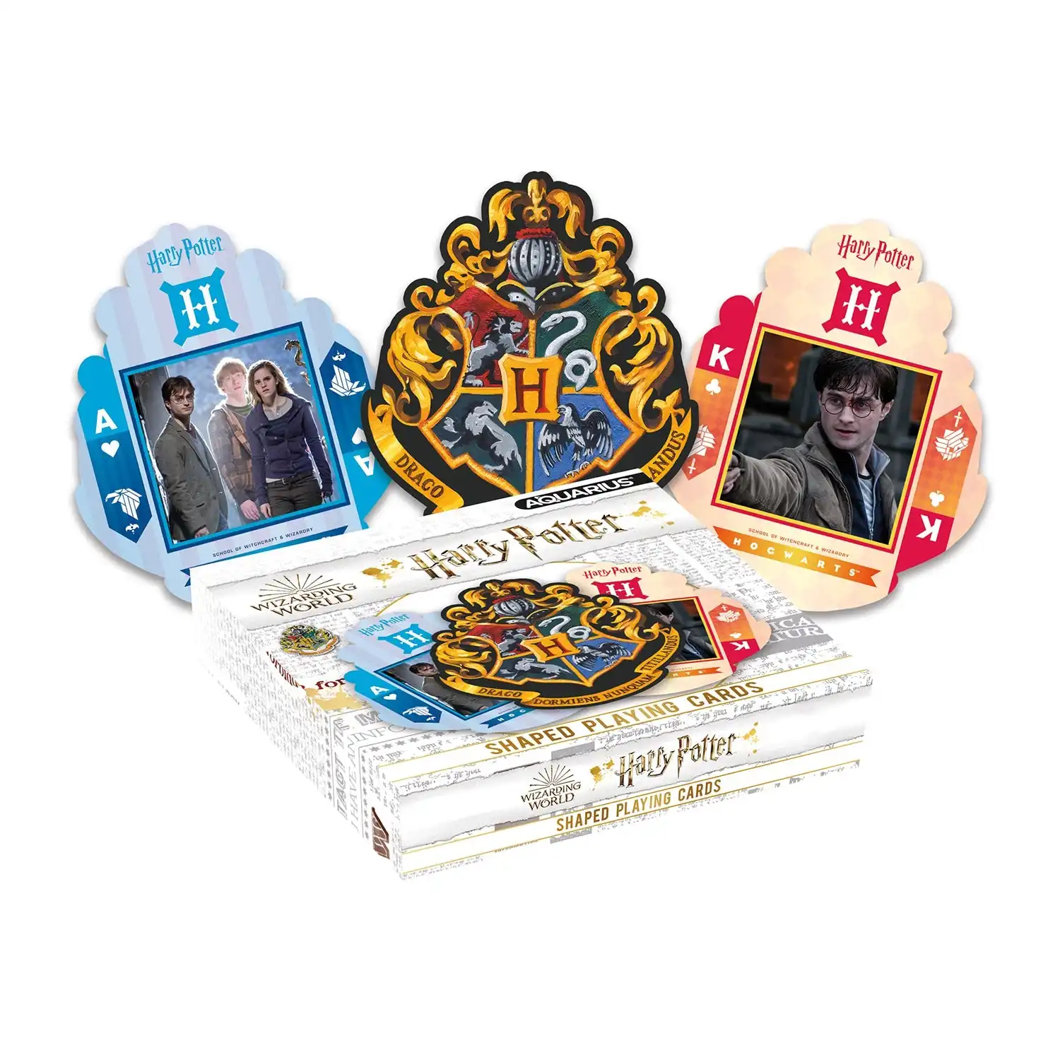 Harry Potter Crest Shaped Playing Cards