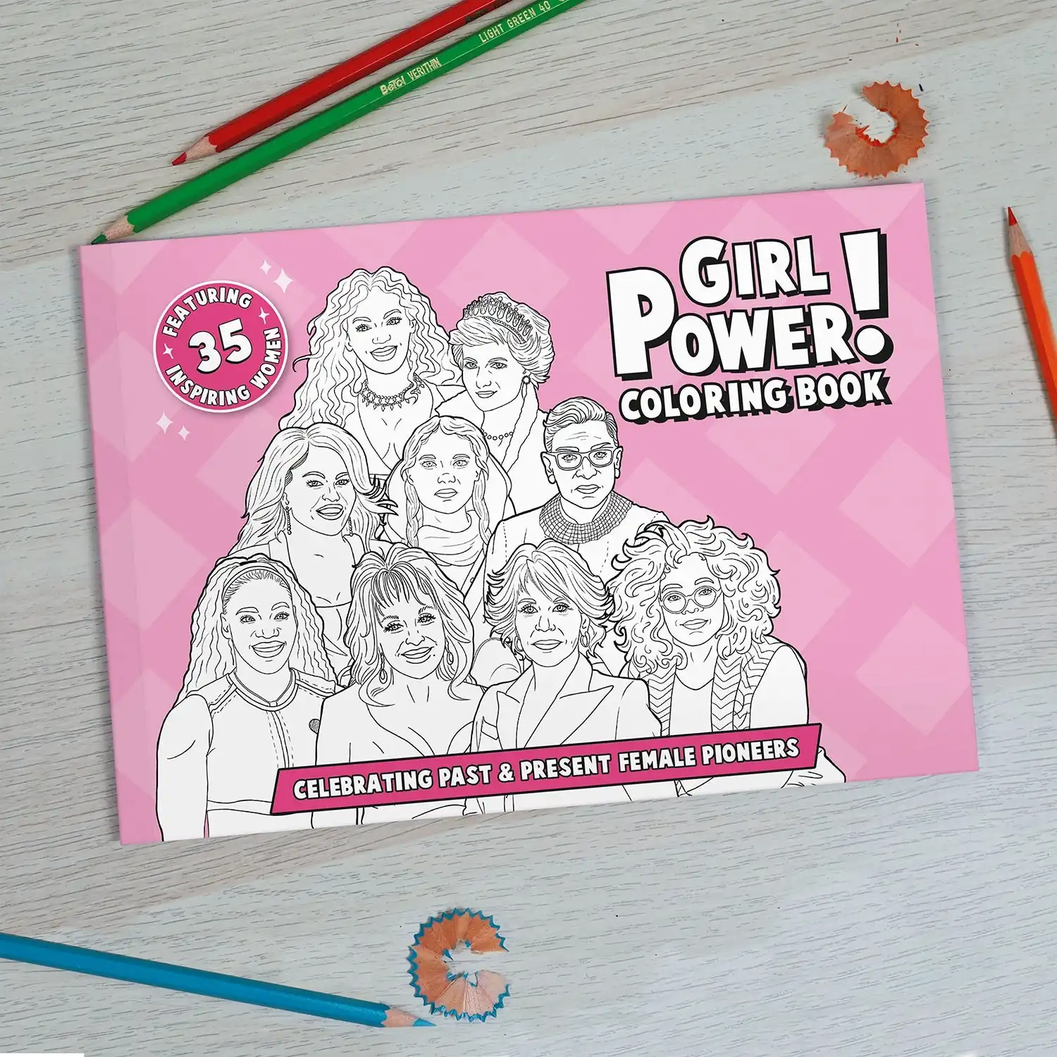 Bubblegum Stuff - Girl Power Colouring Book