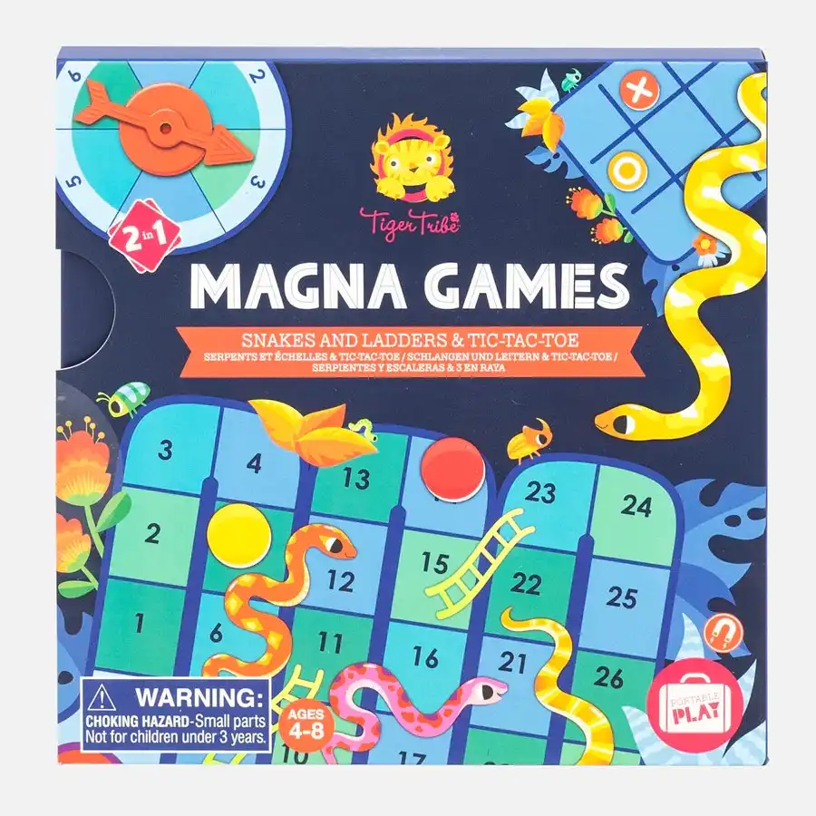 Magna Games - Snakes & Ladder & Tic-Tac-Toe