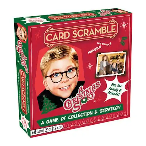 A Christmas Story Card Scramble Game