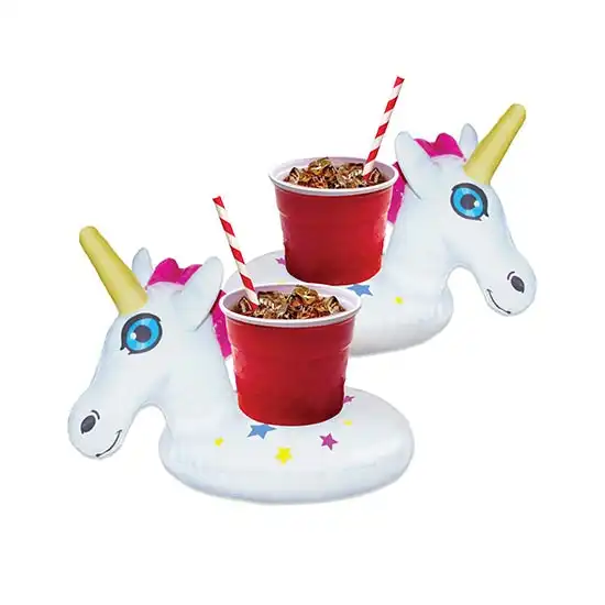 Bigmouth Pool Party Beverage Boats (Unicorns)