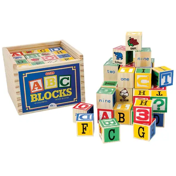 Schylling - Alphabet Wood Blocks